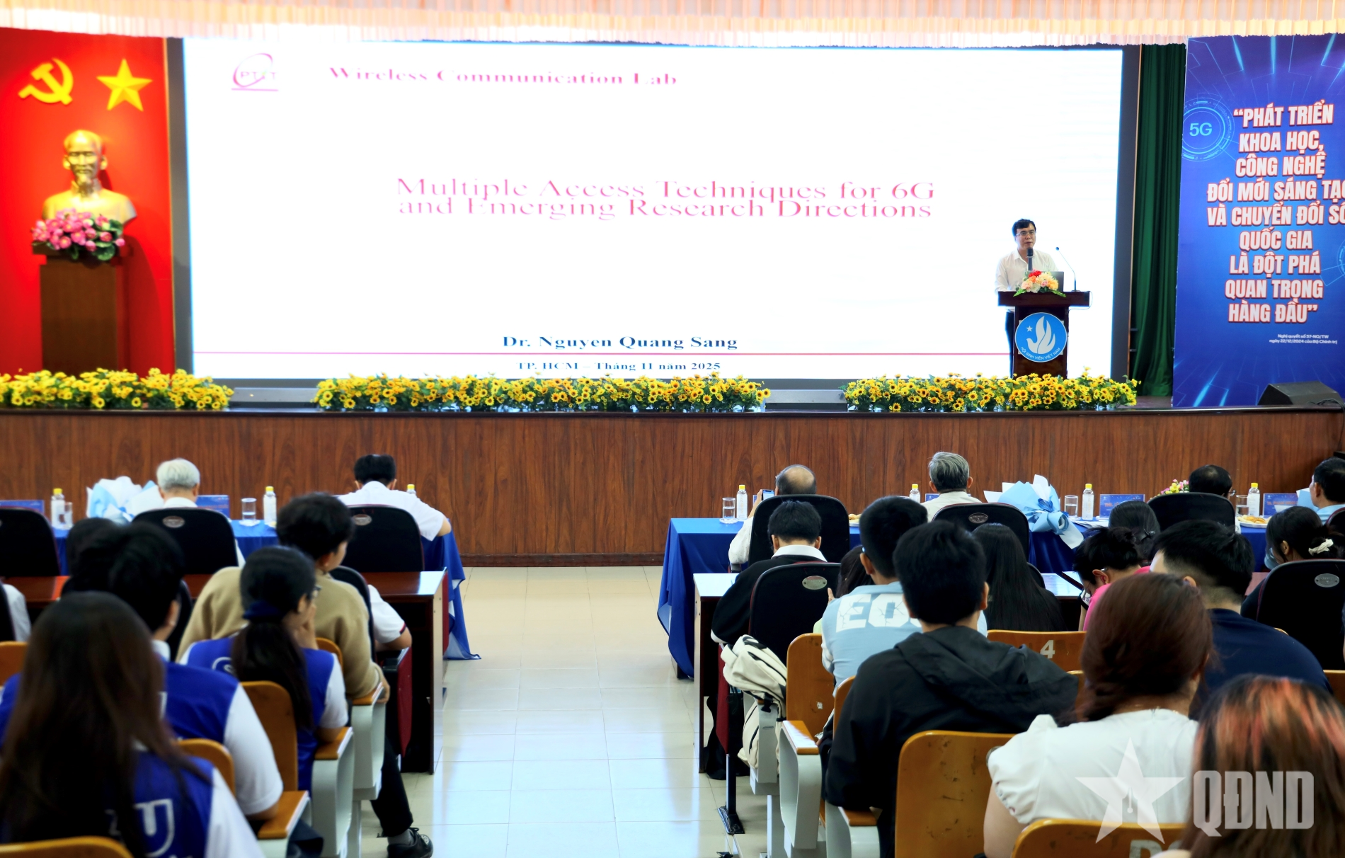 Sinh viên Việt Nam tiên phong nghiên cứu, phát triển công nghệ mạng di động 6G